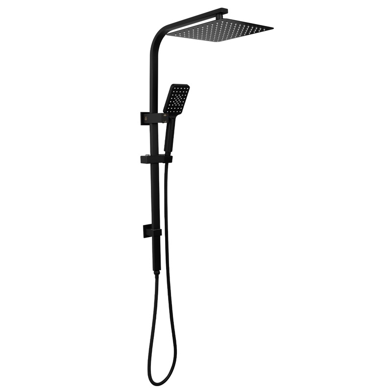 Buy ACA WELS 10" Shower Head Handheld Gooseneck Wall Arm Rail Diverter