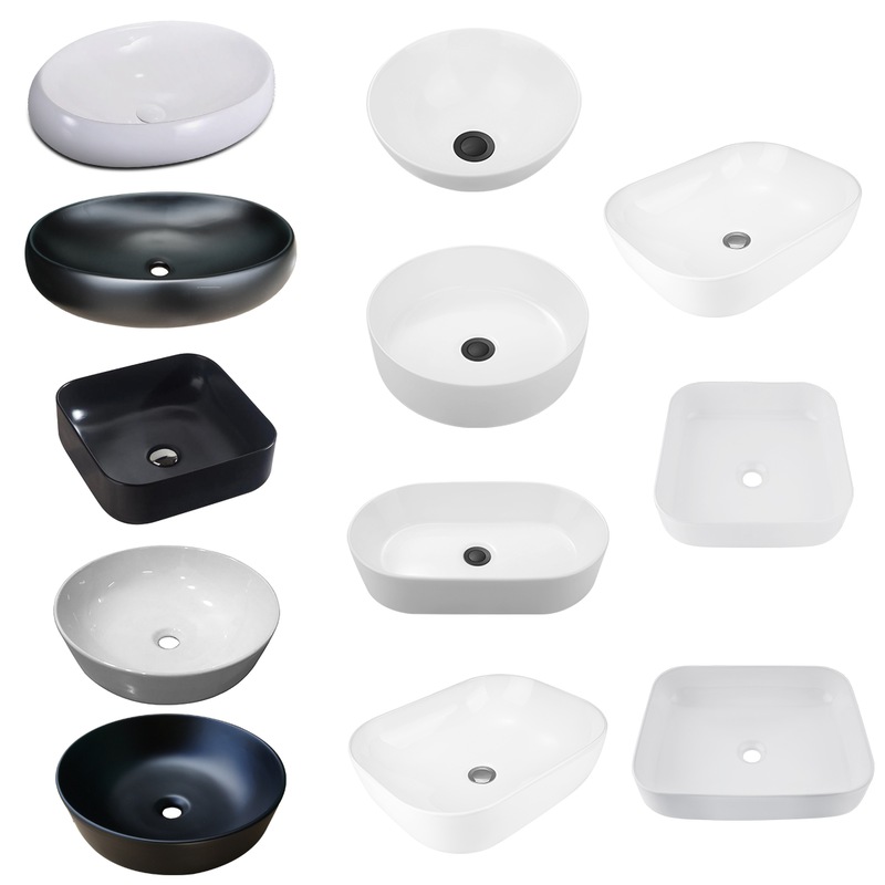 Buy ACA Bathroom Ceramic Basin Vanity Sink Above Counter Top Mount Bowl