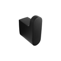 ACA Bathroom Matt Black Robe Hook Robe Holder Wall Mounted Accessories