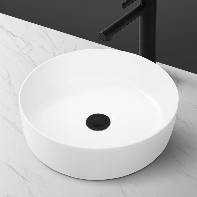 Buy ACA Bathroom Round Ceramic Basin Above Counter Top Bowl Vanity Sink