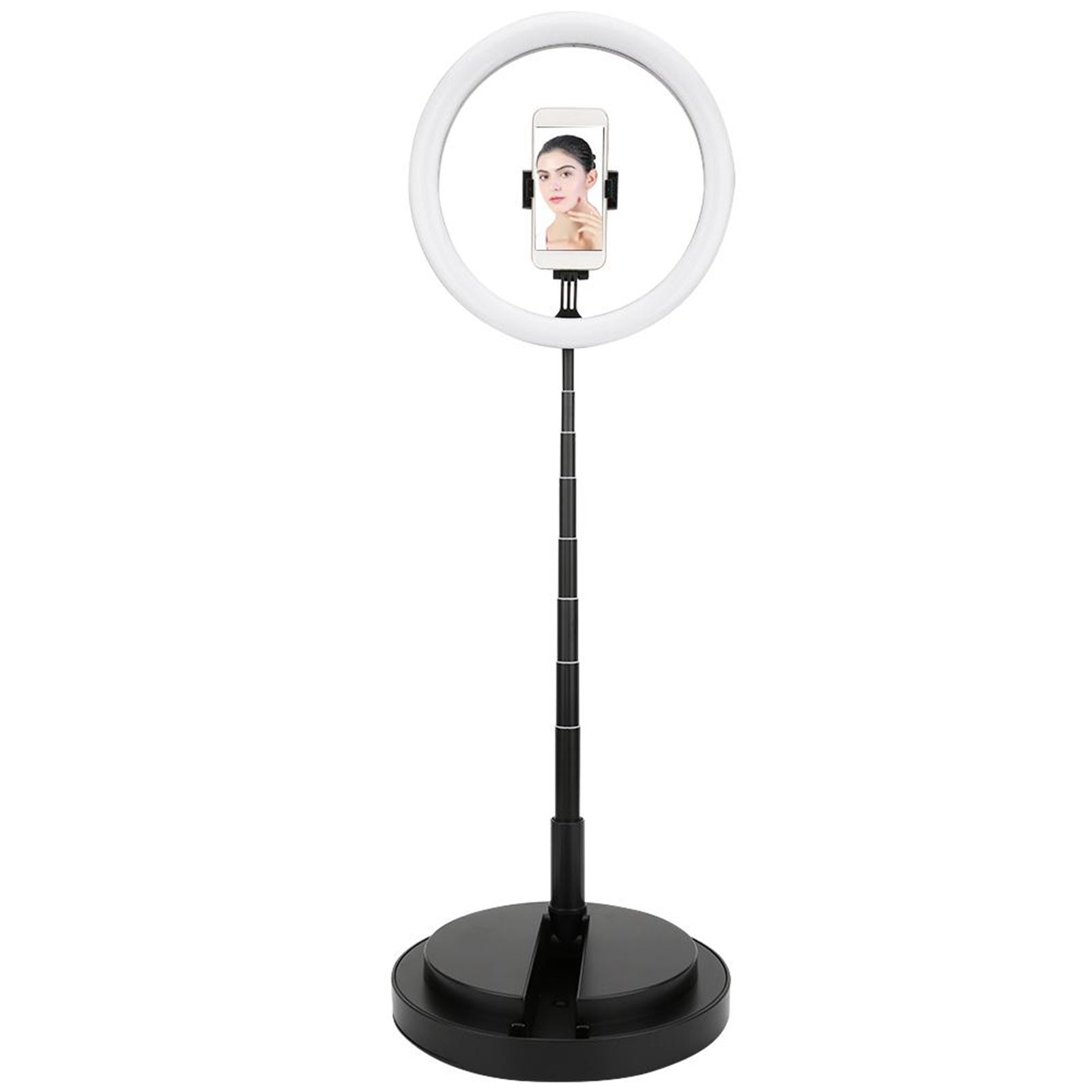 ACA Black Beauty LED Ring Light Remote control Lighting Camera Video Dimmable Lamp 6000K/11'