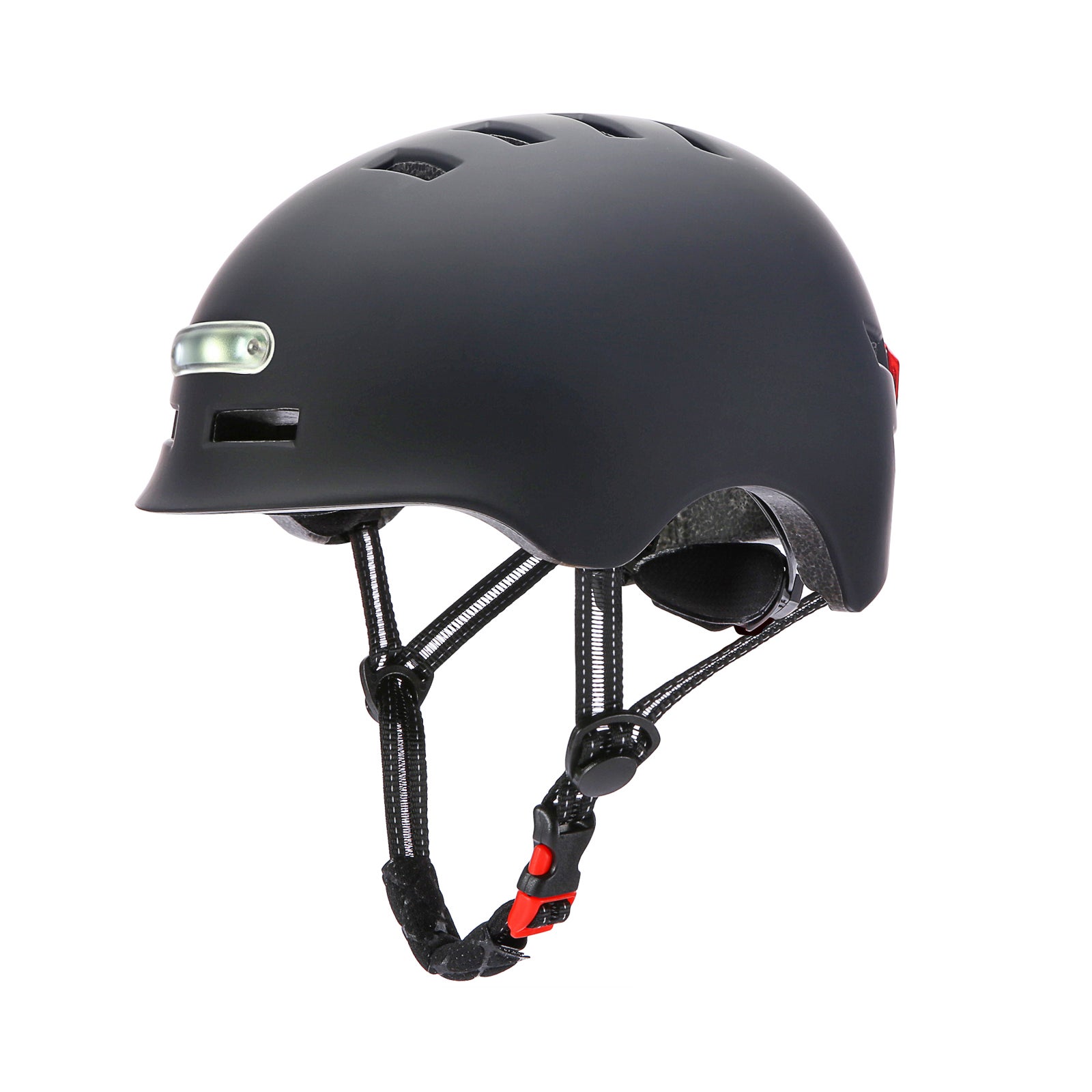 ACA L Size Black Smart Bike Cycling Bicycle Helmet Headlight Tail Warning Light Outdoor Sport