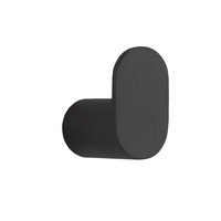 ACA Bathroom Matte Black Wall Towel Hook Robe Hook