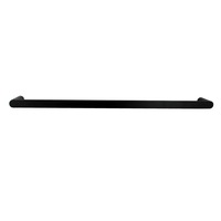 ACA Bathroom Single Towel Rack Towel Rail Black 800mm