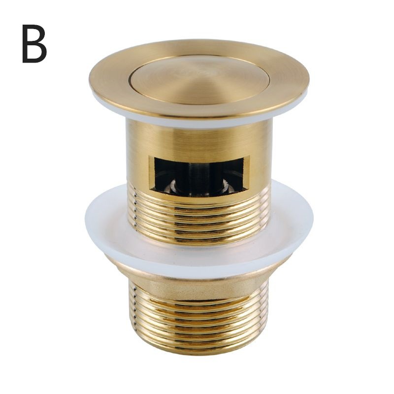 Buy Brass Basin Bathtub Sink Pop Up Waste Plug Vanity Drain Overflow