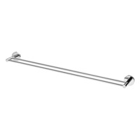 ACA Bathroom Round Double Towel Rack Towel Rail Chrome 800mm Cut to Size