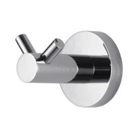 Wall Mounted Silver Stainless Steel Robe Hook By Dolphy