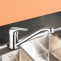 ACA Kitchen Taps Mixer Tap Basin Laundry Sink Spout Swivel WELS Silver