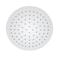 ACA 250mm 10'' Round Chrome Rainfall Super Slim Shower Head 304 stainless steel Watermark WELS