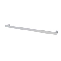ACA Bathroom Single Towel Rack Towel Rail Chrome 800mm