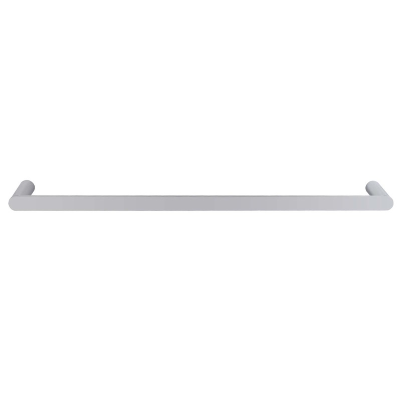 Buy ACA Bathroom Single Towel Rack Towel Rail Chrome 800mm - MyDeal