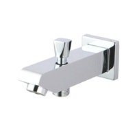 ACA Brass Square Bath Spout With Handheld Shower Diverter