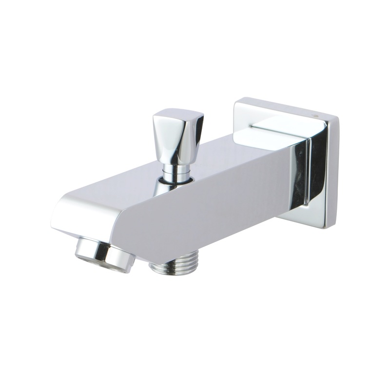 Brass Square Bath/Basin Spout With Handheld Shower Diverter Buy