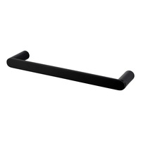 ACA Bathroom Hand Towel Rail Rack Holder Black 300mm