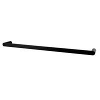 ACA Bathroom Single Towel Rack Towel Rail Black 600mm