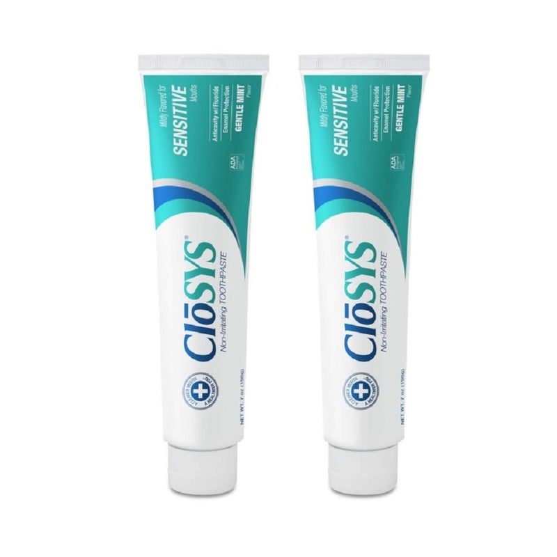 CloSYS Sulfate Free Fluoride Toothpaste 198g Tube | Clean Mint Flavour ...