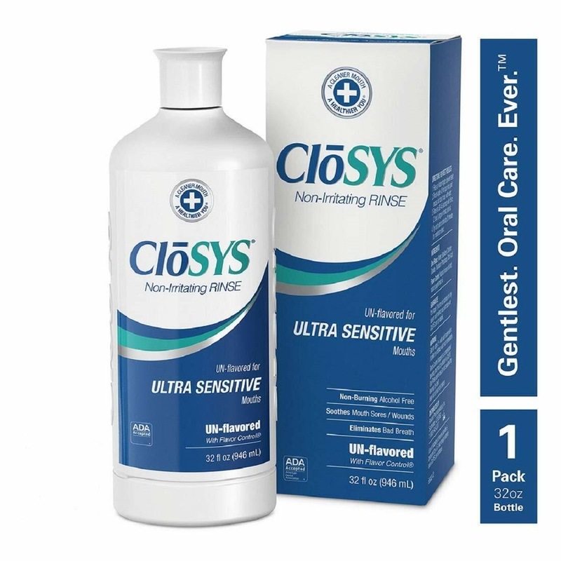 Buy CloSYS Ultra Sensitive Oral Health Rinse Alcohol, Sulfate