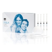 Poladay 6% Hydrogen Peroxide 10 x 1.3gram Whitening Gel Refill Syringes- Mouth Tray Case, Shade Guide and Instructions