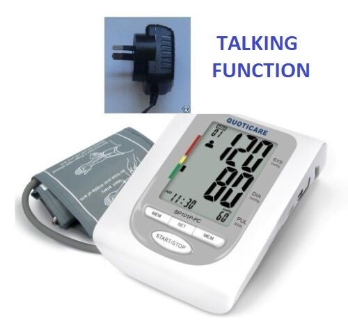Automatic Blood Pressure Monitor w/ Talking Device