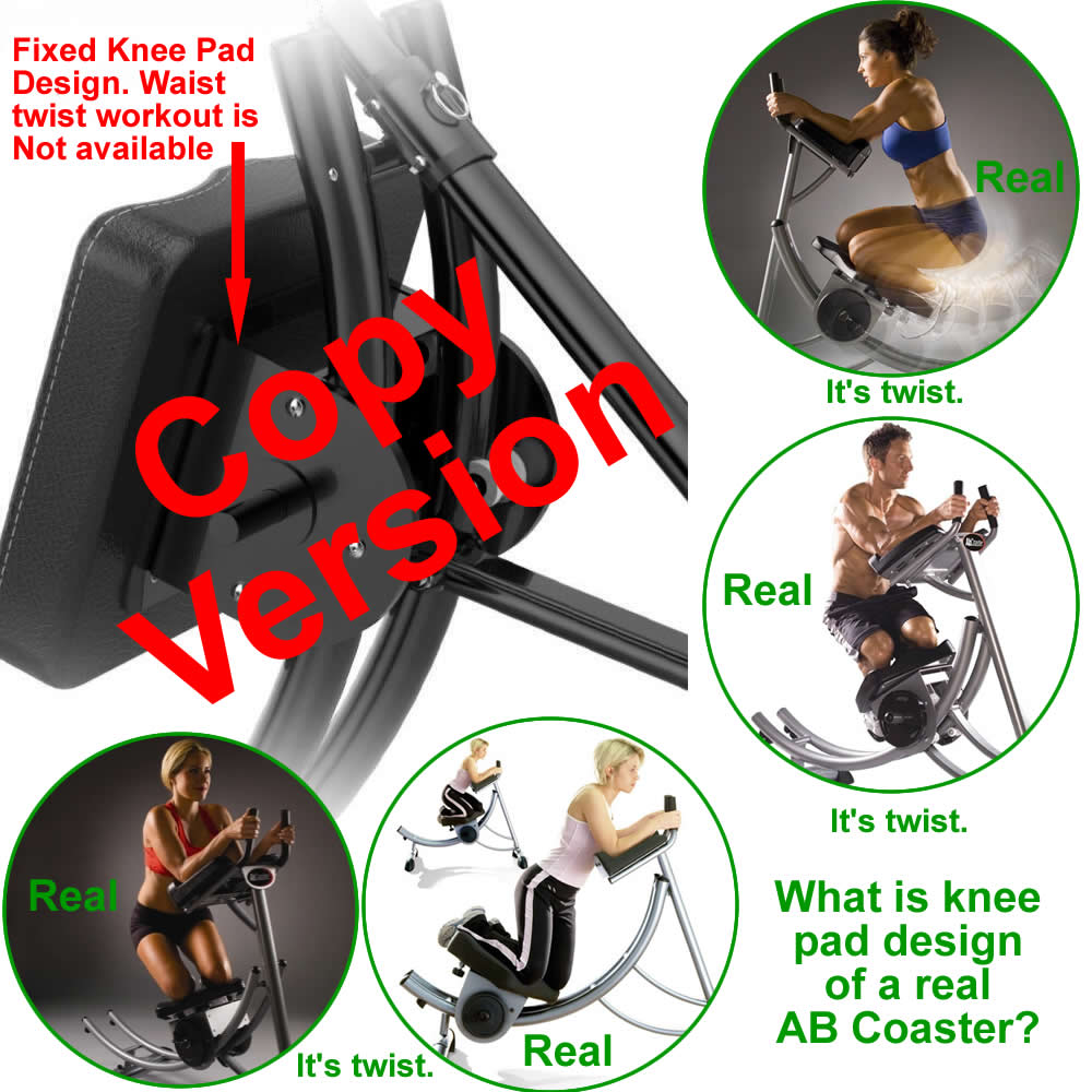 Buy Ab Coaster Abdominal Exercise Machine Gym Equipment MyDeal