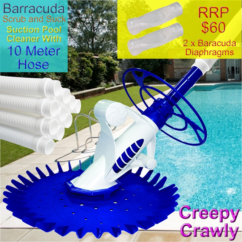 Buy Creepy Crawly Automatic Pool Cleaner Swimming Pool Vacuum Sweeper