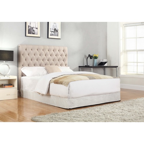 Windsor King Size Fabric Bed Head Headboard in Grey Buy King Size