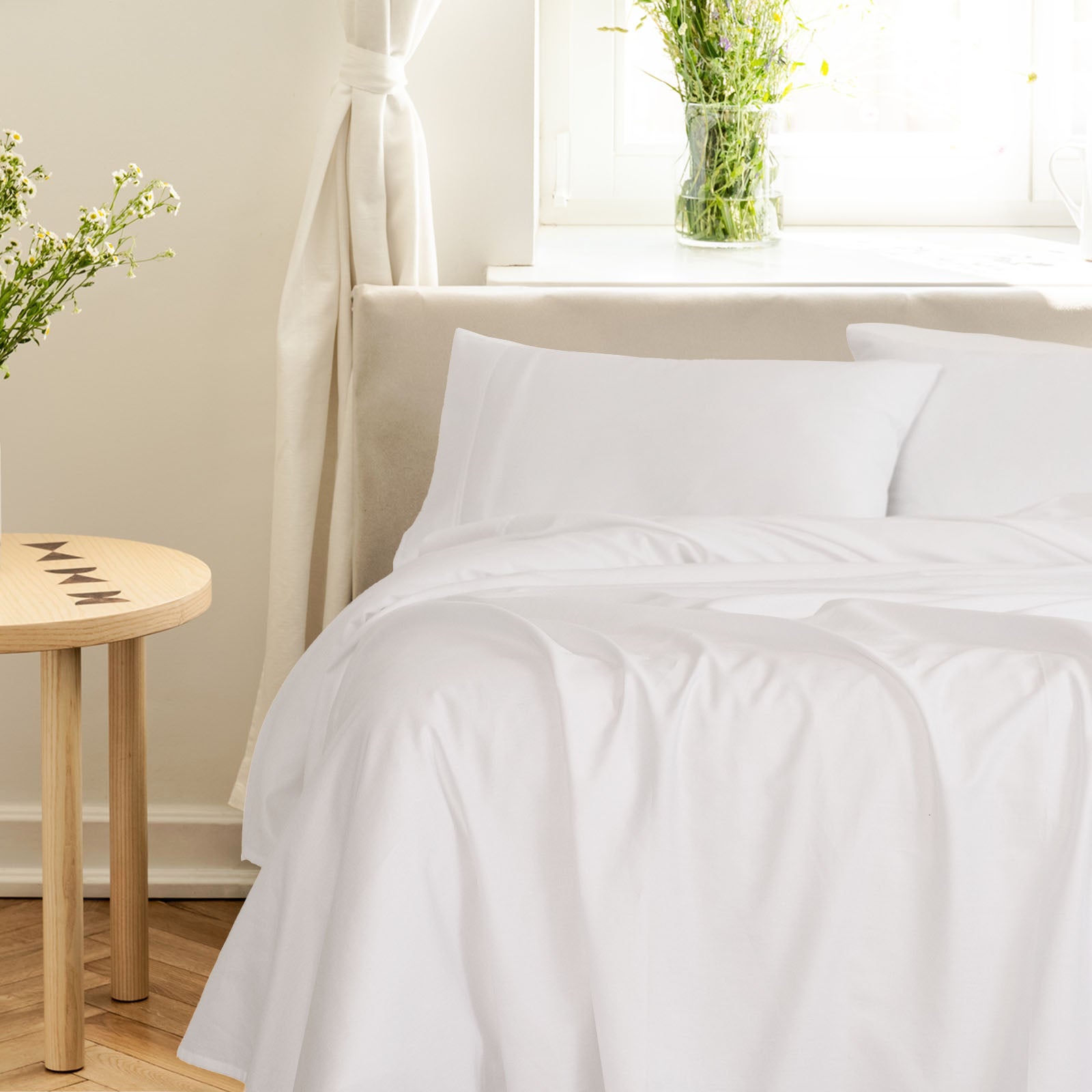 Royal Comfort 1000TC Balmain Hotel Grade Bamboo Cotton Sheets Pillowcases Set