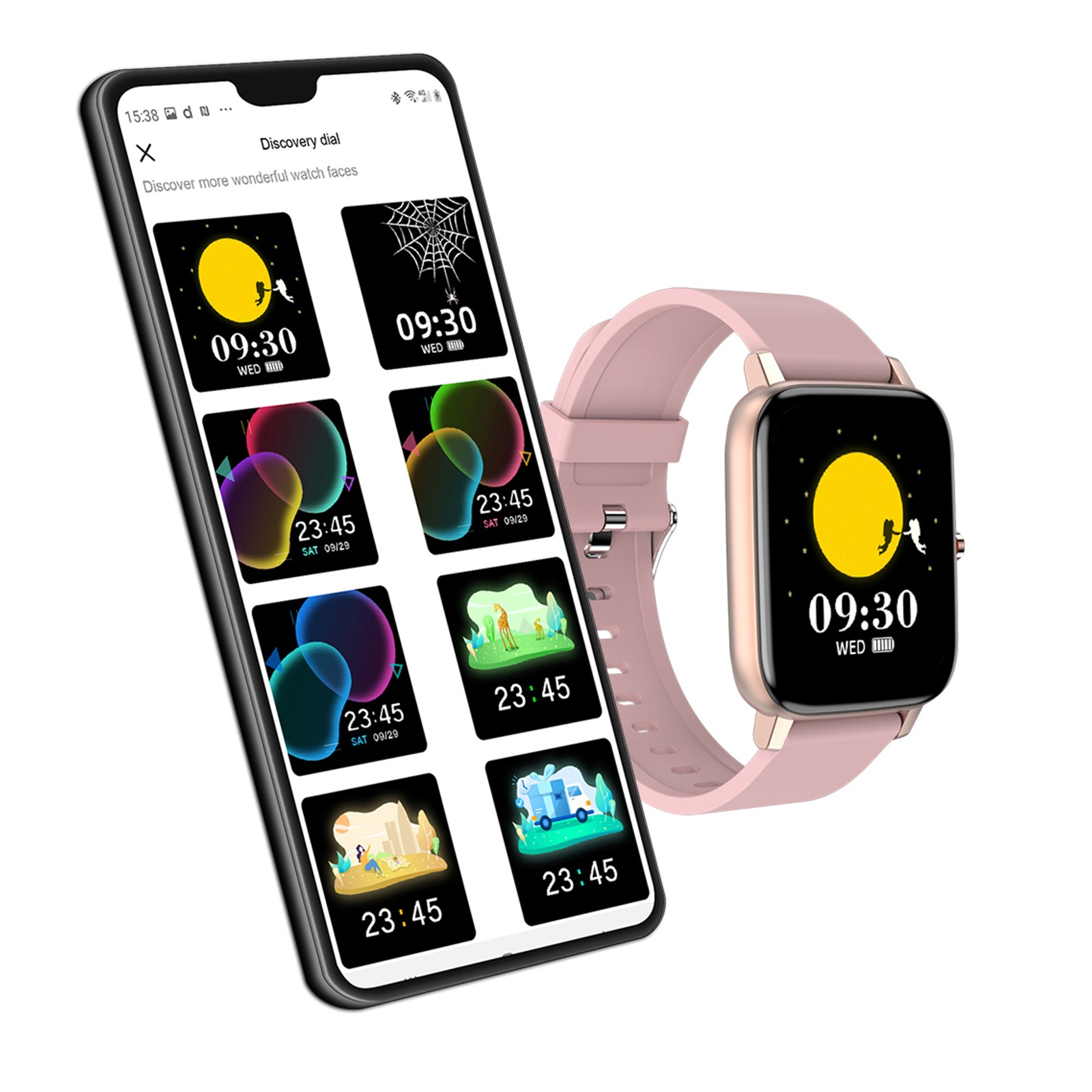 FitSmart Multi Function Smartwatch Wireless Touch Screen All In One Australia
