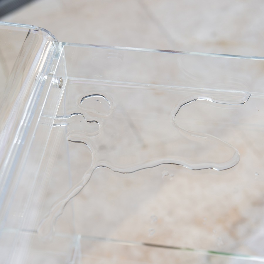 Hudson 3 Tier Acrylic Bar Cart