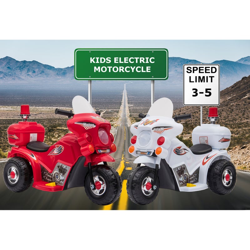 Buy Kids RideOn Motorbike Motorcycle Electric Bike Toy Car Trike