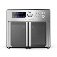 Kitchen Couture 25 Litre Air Fryer Oven French Door 22 Presets Stainless Steel