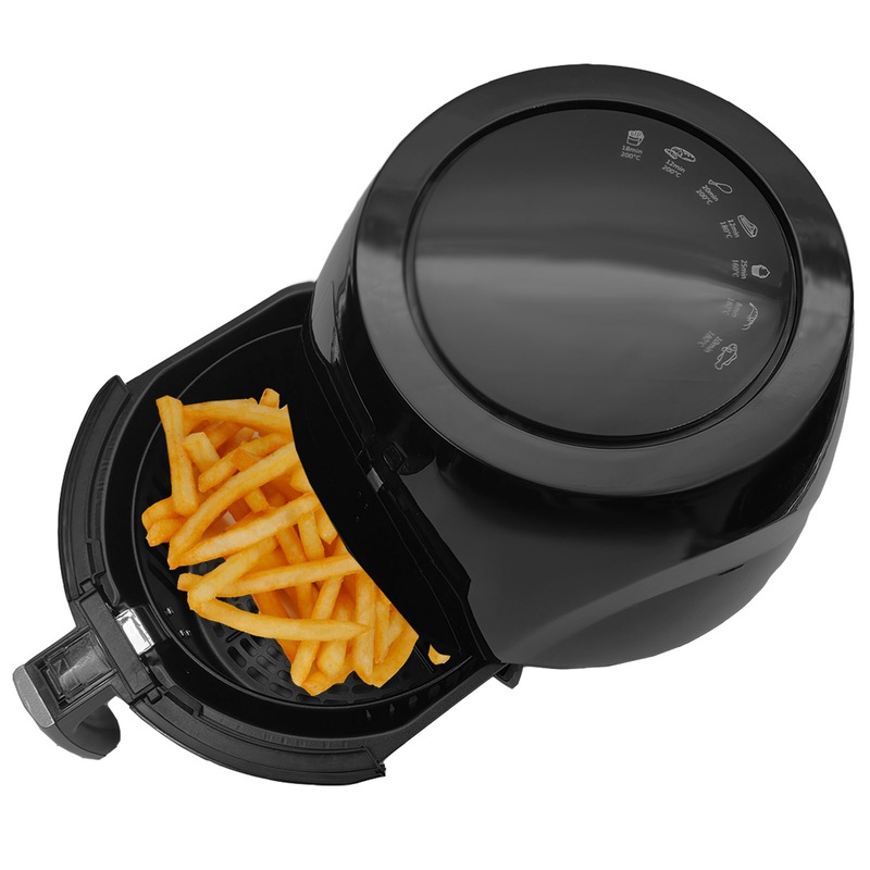 kitchen couture airfryer 7l black