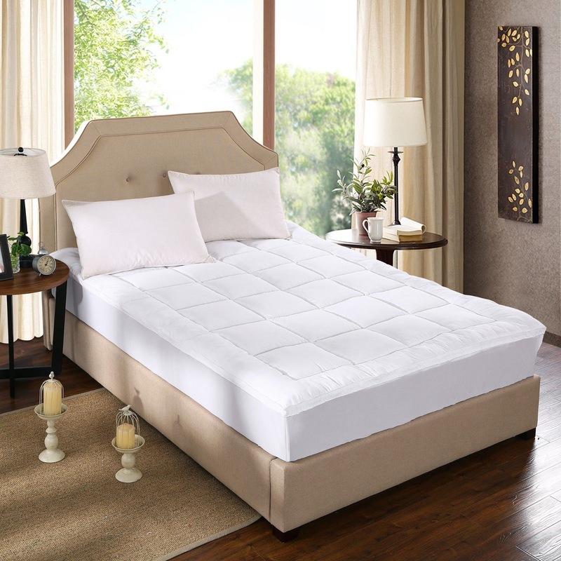 Royal Comfort 1000GSM Memory Mattress Topper Cover