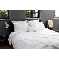 Royal Comfort 7 Pc Soft Microfiber Fitted Pleat Comforter Case Blanket Bed Set
