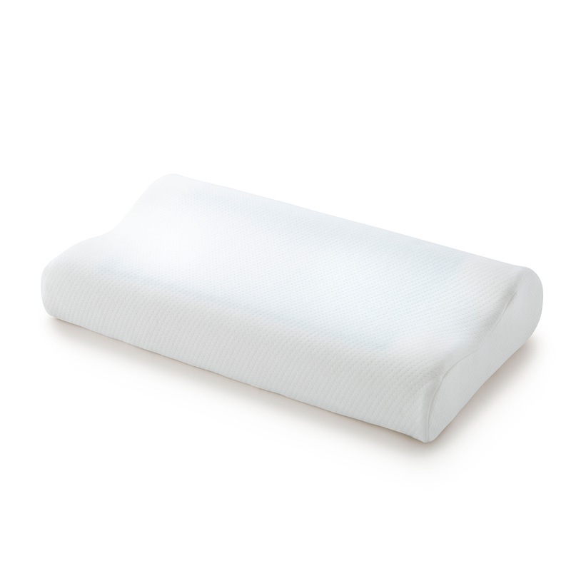 Royal Comfort Luxury Bamboo Covered Memory Foam Pillow Twin Pack Hypoallergenic