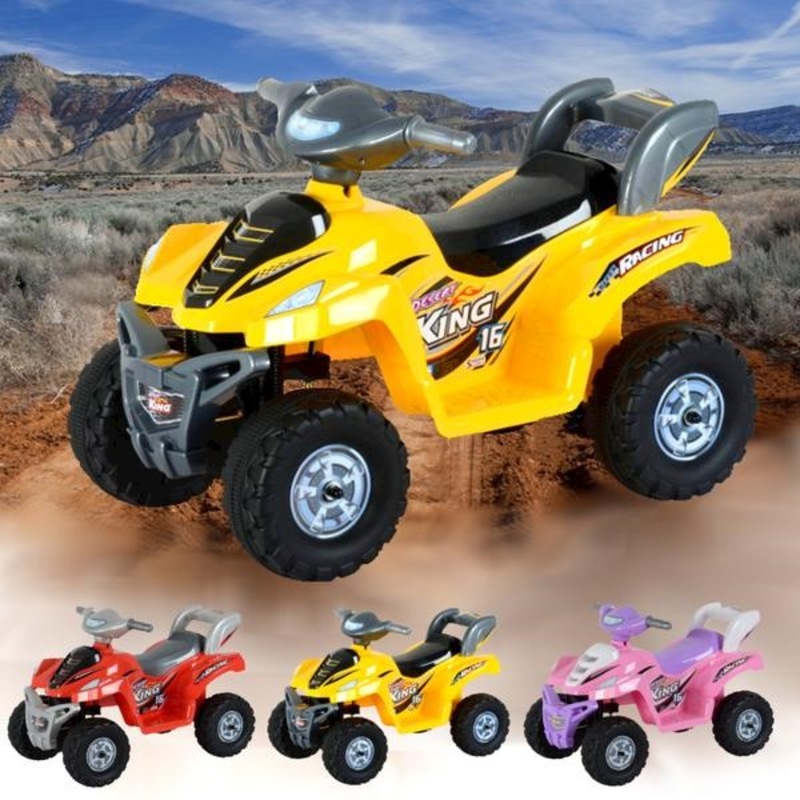 Buy Safari King Electric RideOn ATV Bike Kids Toy Quad Car Rechargeable Battery MyDeal