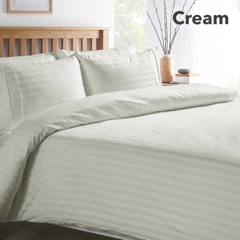 Buy 1500TC Egyptian Cotton Luxury Striped Quilt Covers MyDeal