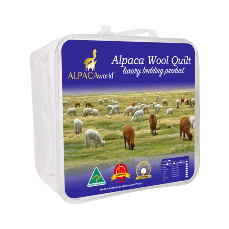Buy Alpaca & Wool Blend 500GSM Quilts MyDeal