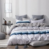 Blue Mind Design Cotton Quilt Cover Set