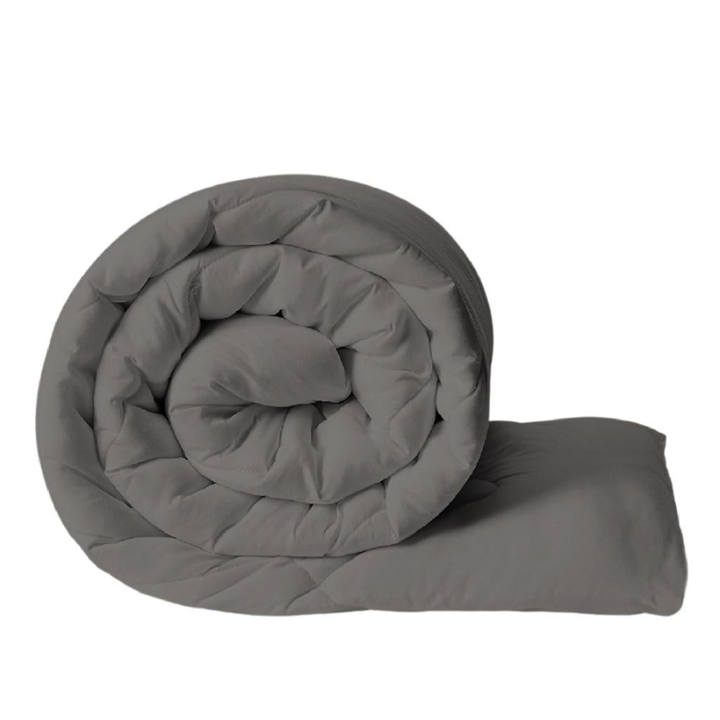 Grey Color Ultra Warm Winter Weight Microfibre Quilt 800GSM (Made in Aus)