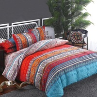 Mandala Stripe Quilt/Doona Cover Set