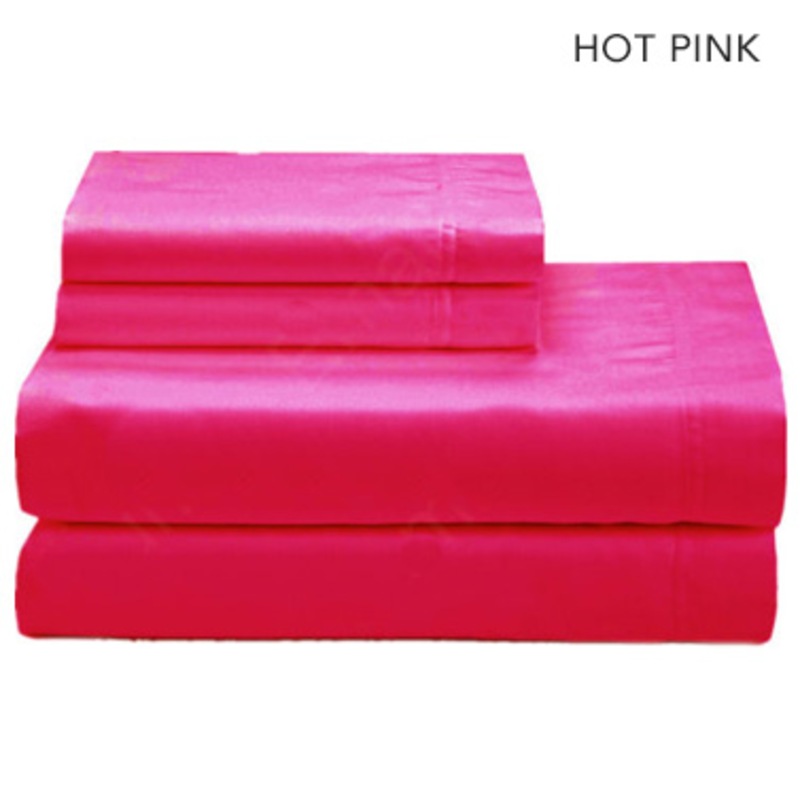 Buy Poly Cotton Sheet Sets in 14 Colours MyDeal