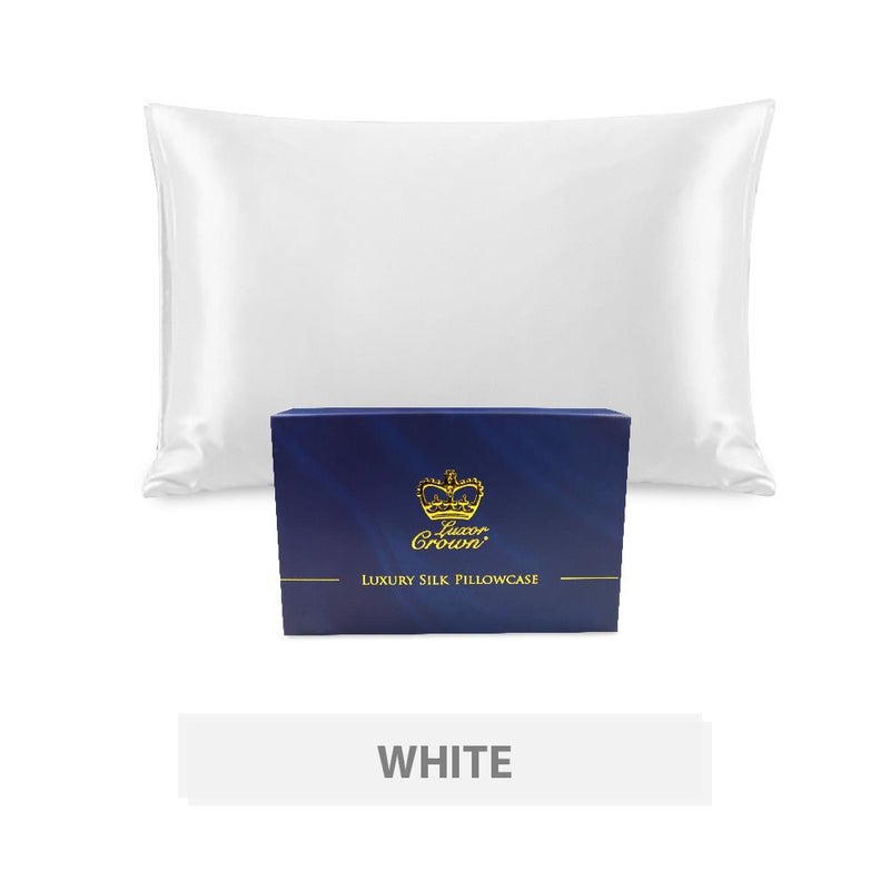 Buy One Piece Luxor Crown 100% Pure Two-Side Mulberry Silk Pillowcase in 20  Colors - MyDeal
