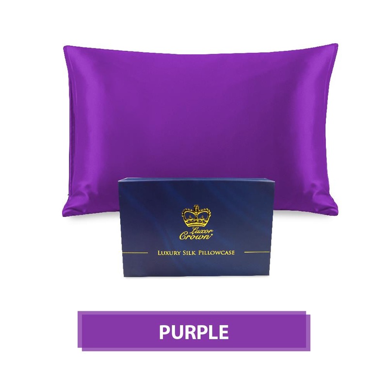 Buy One Piece Luxor Crown 100 Pure TwoSide Mulberry Silk Pillowcase