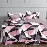 Pinkly On Design Cotton Quilt/Doona Cover Set