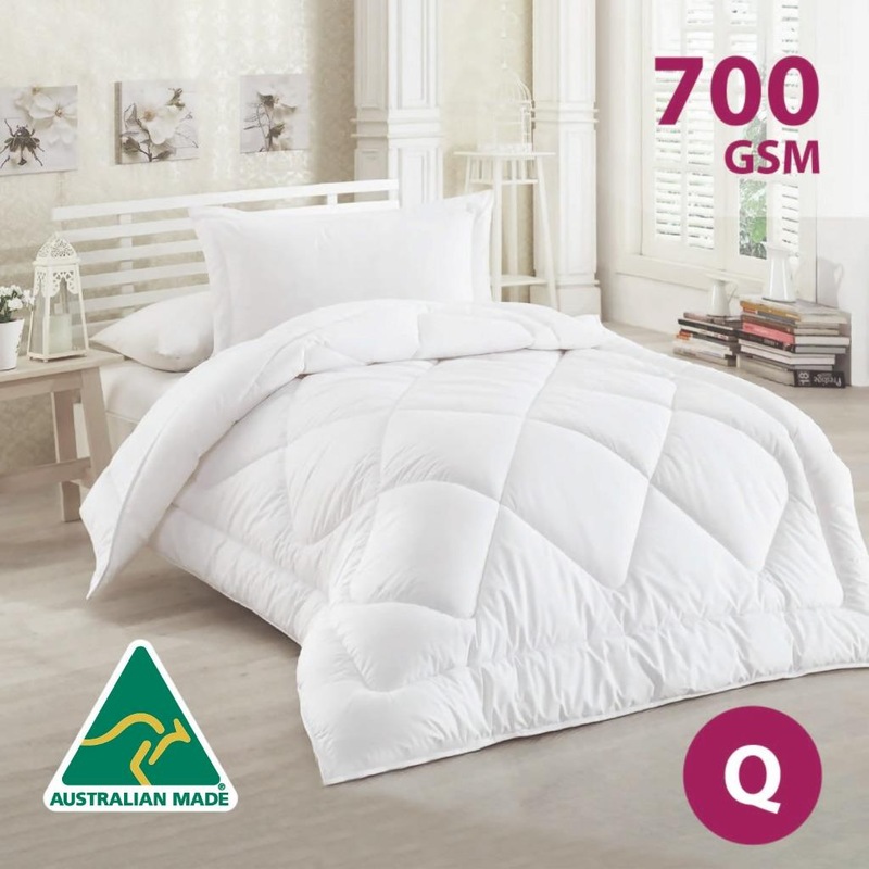 Buy Queen Size Australian Made 700GSM Merino Wool Quilt