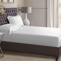 Luxurious Satin Polyester Fitted Sheet & Pillowcase Set 1000TC