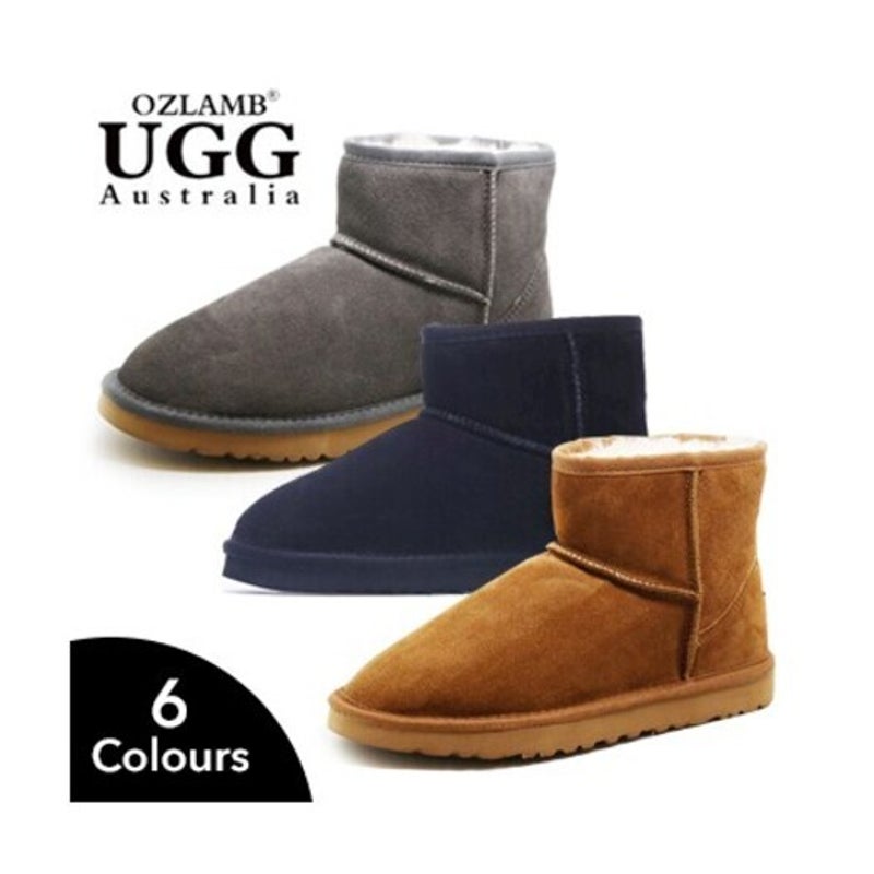 Buy Ankle-High Australian Wool UGG Boots in 6 Colours - MyDeal
