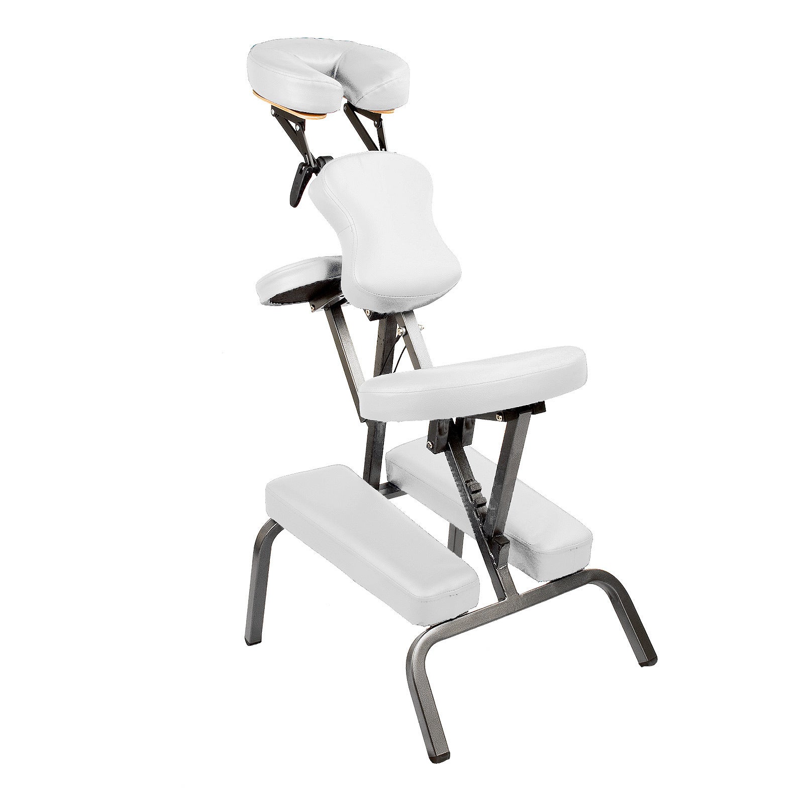 Aluminium Portable Beauty Massage Foldable Chair Table WHITE