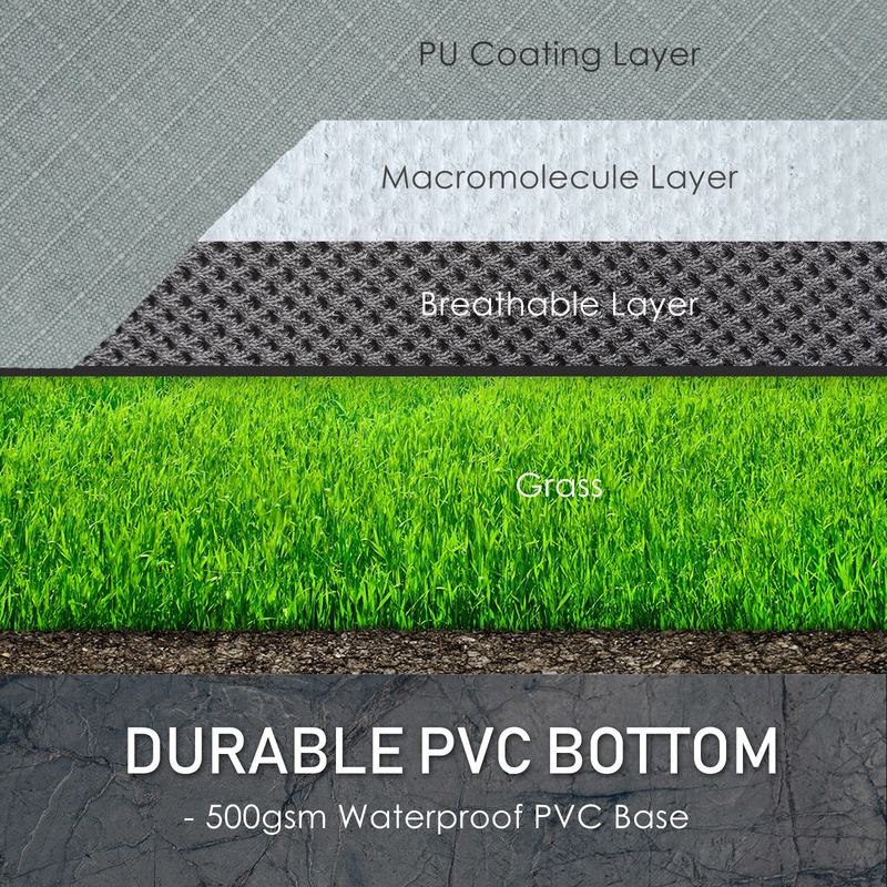 Swag Double with Free Standing GREY Buy Swags 9352338002517